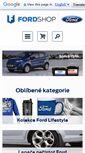 Mobile Screenshot of fordshop.cz